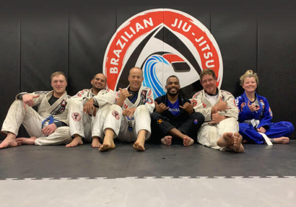 Warrnambool Brazilian Jiu-Jitsu sitting against wall